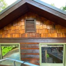 Custom Cabin Staining In Blue Ridge GA 3